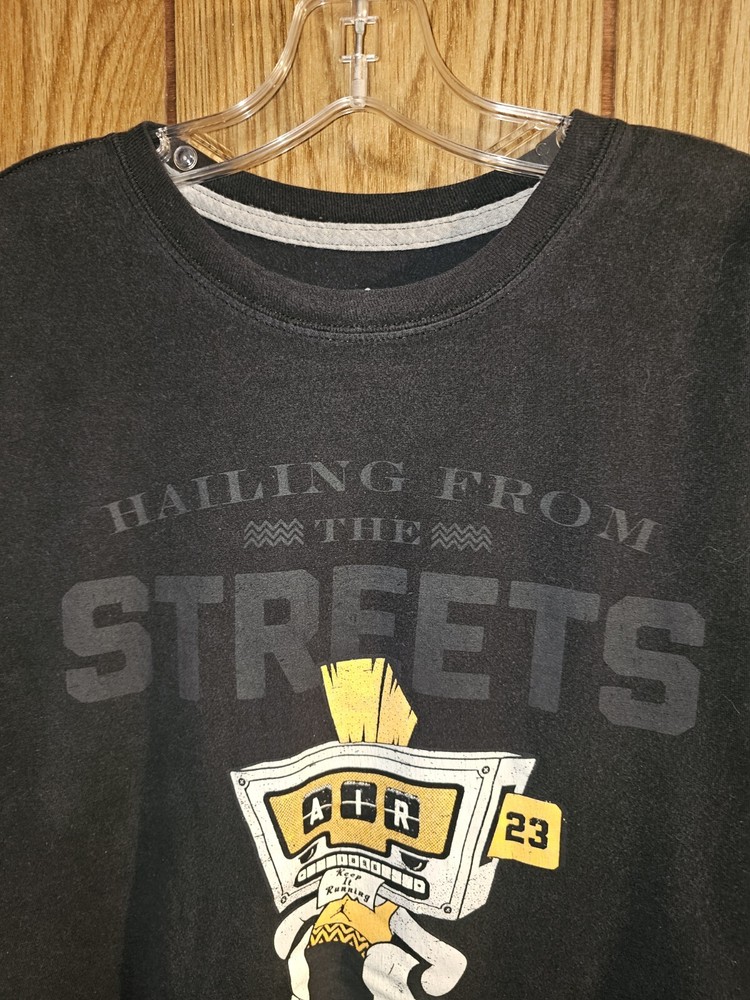 Nike Taxi XL Mens Black Graphic Logo Short Sleeve Tee