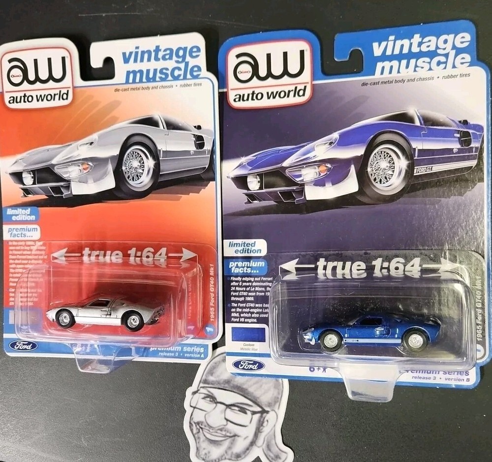 1965 Ford GT40 Mk1 Version A and B Detailed Overview