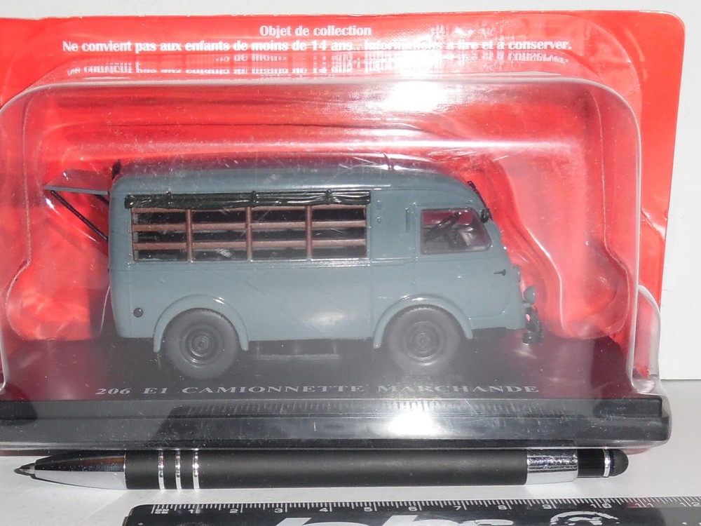 HACHETTE  MODEL TRUCK 1/43 RENAULT 206 E1 MERCHANT PICKUP TRUCK 1956 NEW