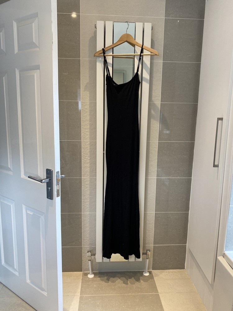 Skims Soft Lounge Stretch-Jersey Black Dress