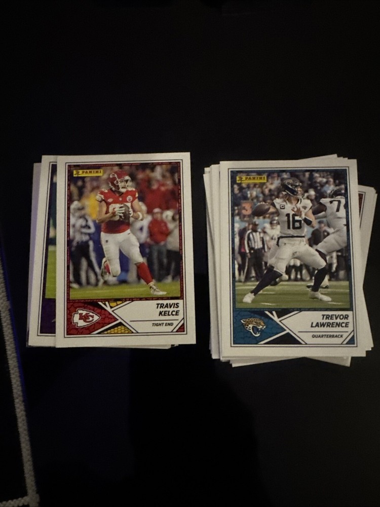 2024 Panini NFL Sticker INSERT BASE & PARALLEL Card Singles - Create Own Lot