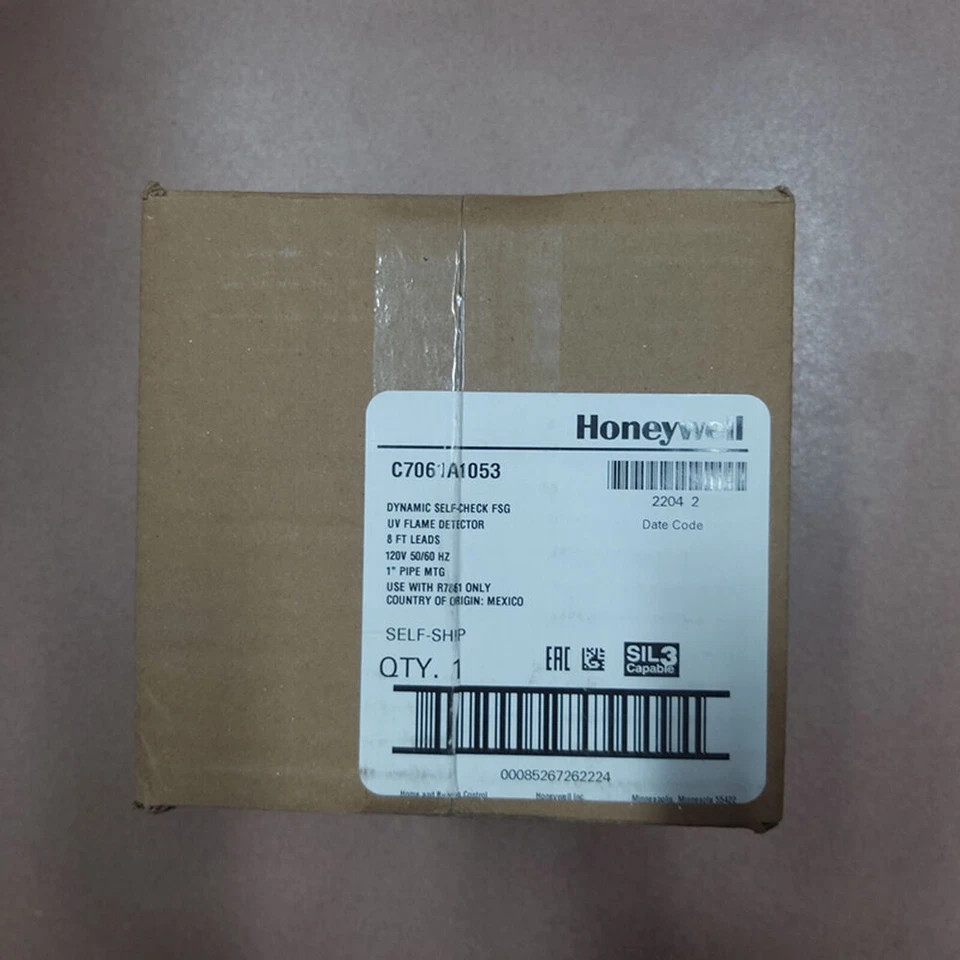 New In Box Honeywell C7061A1053 UV Flame Detector C7061A1053