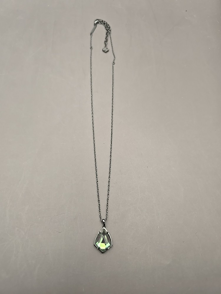 Kendra Scott Abalone Pendant Necklace with 17-19 Inch Adjustable Chain