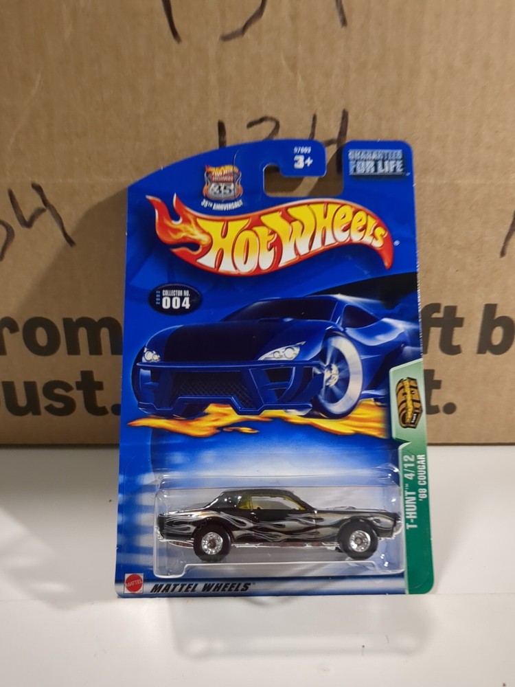 Hot Wheels 2003 Treasure Hunt '68 Cougar #004 Real Riders #4/12