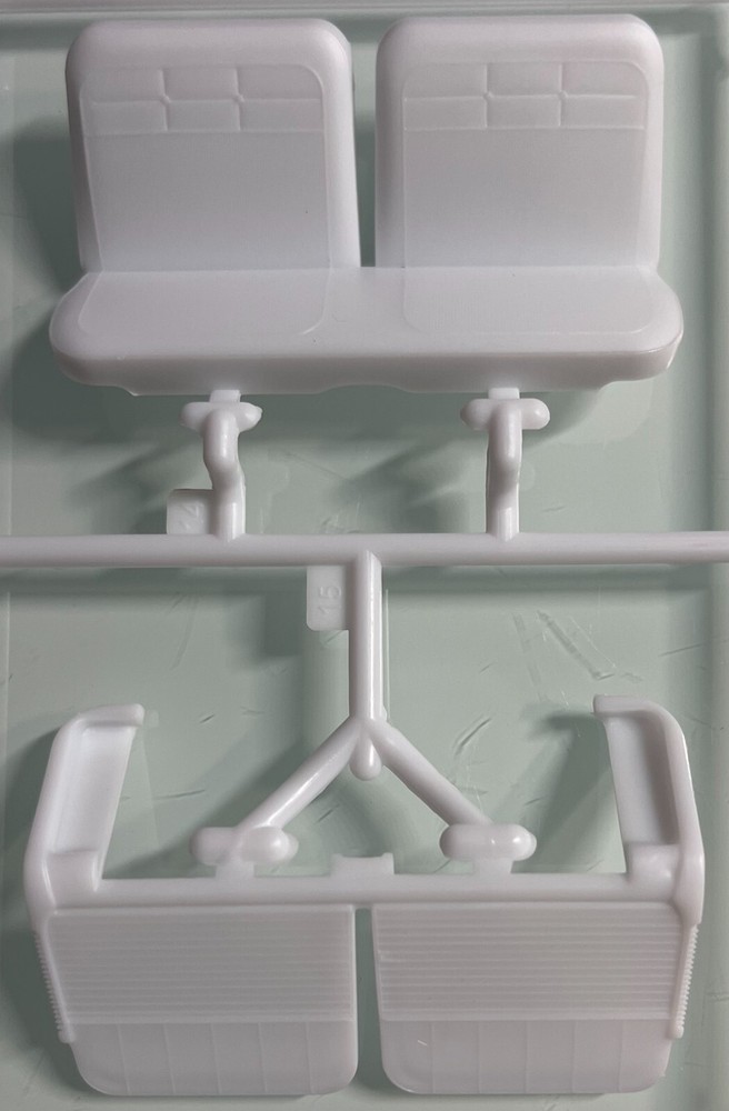 Revell 1:25 Scale 62 Chevy Impala SS Hardtop Model Kit Front Seat No Box