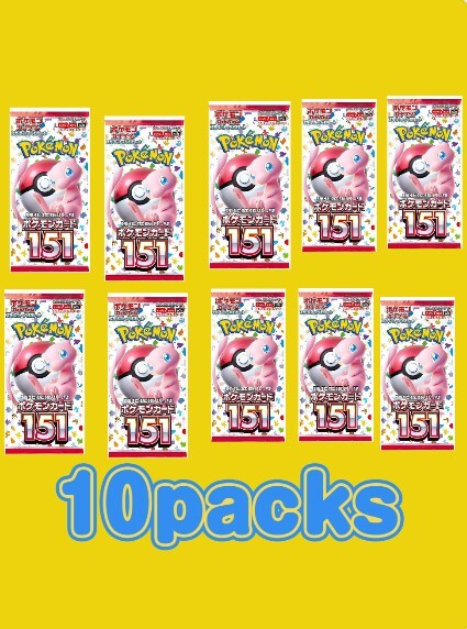 New Pokemon Card 151 Scarlet & Violet Booster Sealed  Pack sv2a Japanese