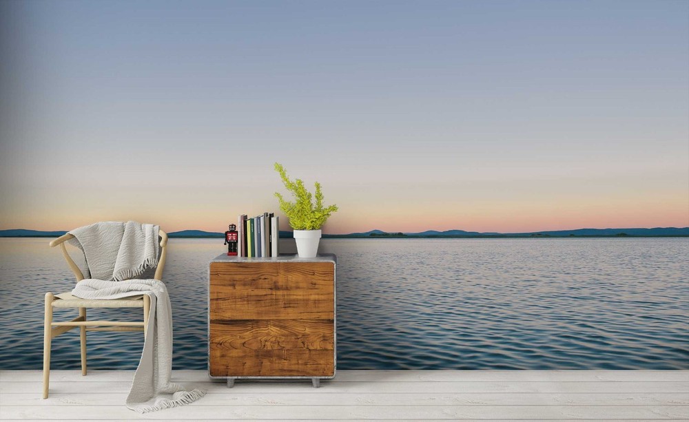 3D Sky Sea Landscape Wall Murals Wallpaper Murals Wall Sticker