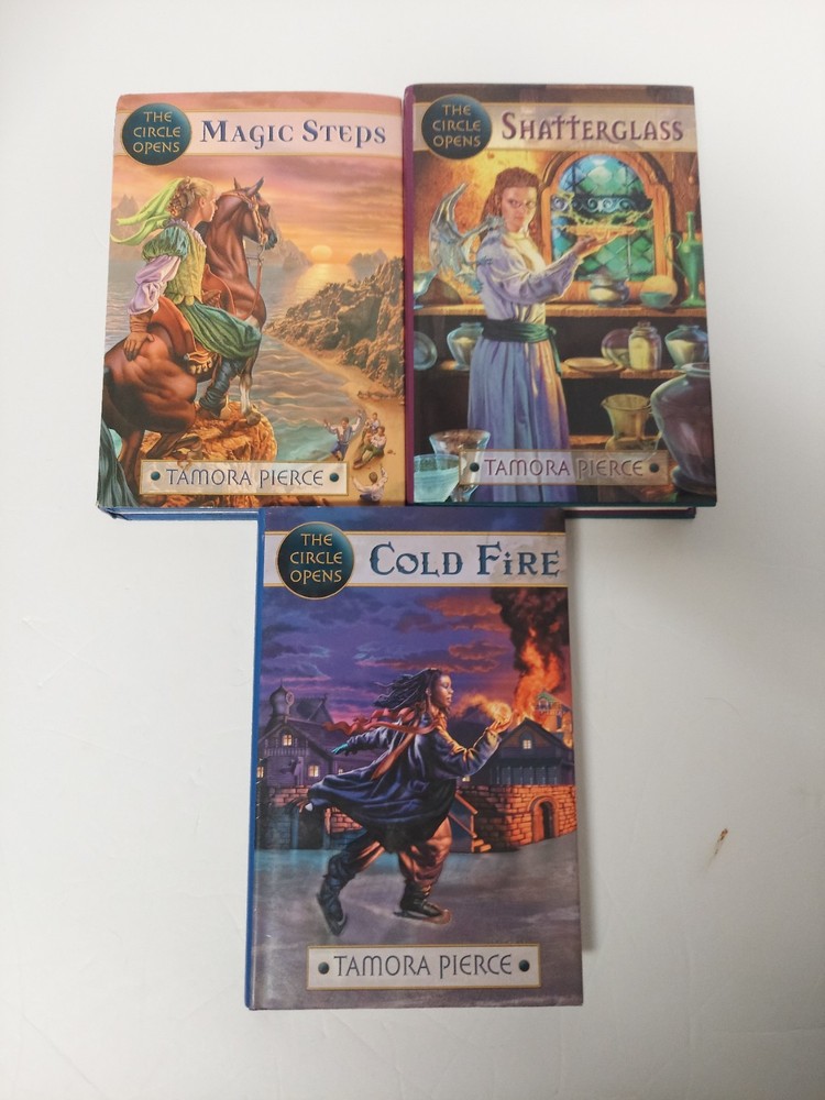 The Circle Opens Series by Tamora Pierce HC Books 1,3,4 Rare 1st Edition