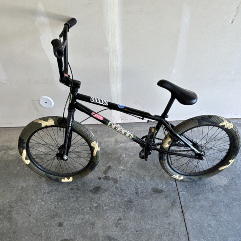 JET BIKES 80 EIGHTY BMX Bike 20in Black Camouflage U-Brake Clincher Tires