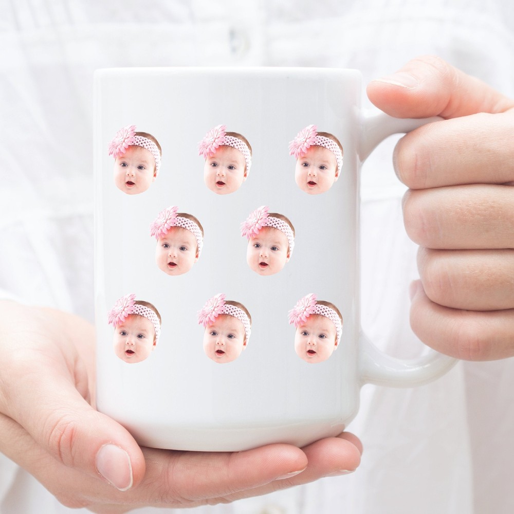 Custom Baby Face Gift Mug Baby Photo Gift Custom Photo Mug Personalized Photo