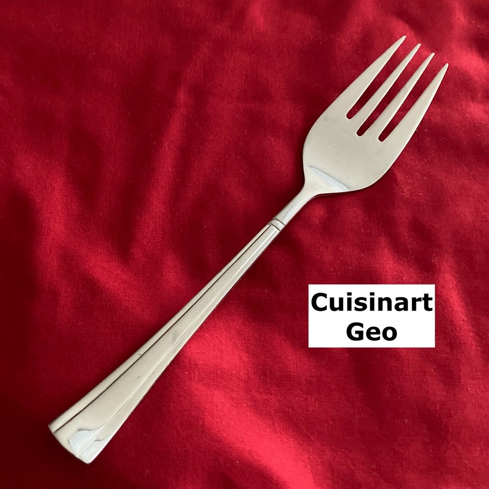 Cuisinart GEO Serving Fork 8 7/8 Inch Stainless Steel Flatware