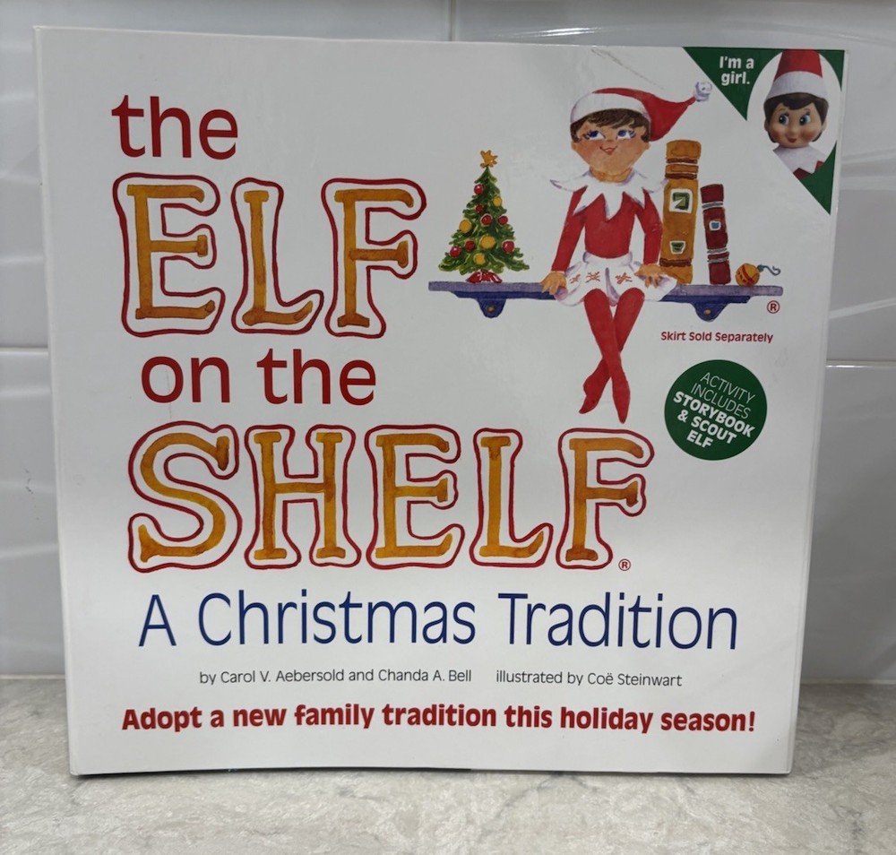 Elf On A Shelf Girl Doll In Original Box