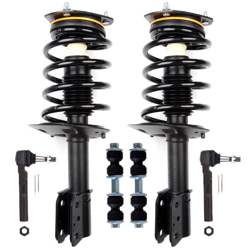 2001-2007 Pontiac Aztek Buick Rendezvous Front Struts Sway Bar Tie Rods