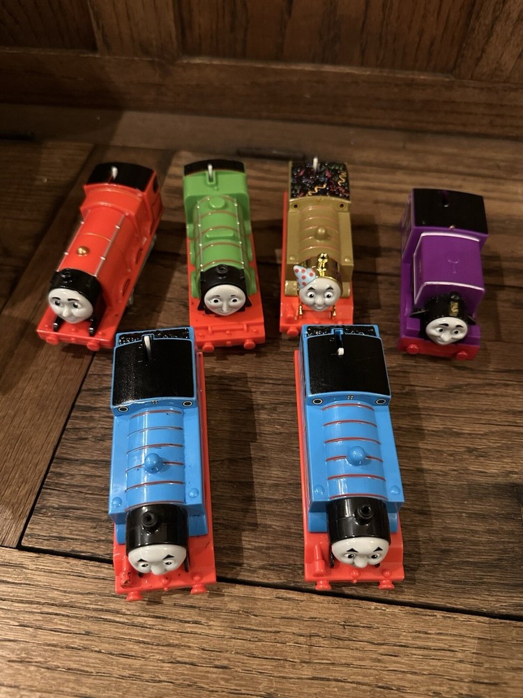 Mattel Thomas the Train Tank Friends Motorized Engines Lot of 6 2013 75th Anniversary