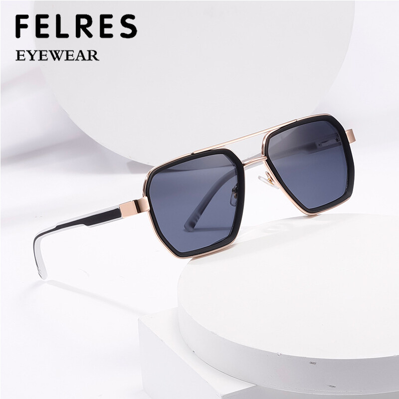 Polygon Sunglasses Men Women Fashion Outdoor Driving Shade Glasses UV Protection