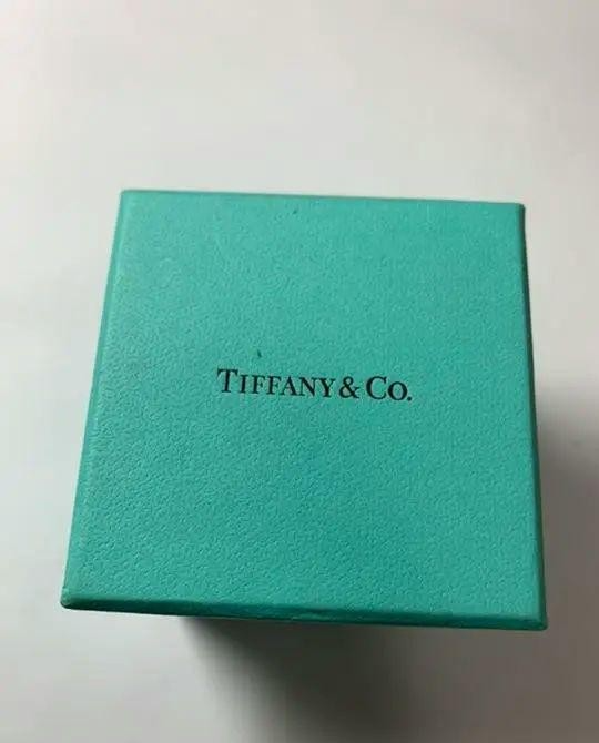 Tiffany & Co Empty Jewelry Box Case Accessories Used From Japan Free Shipping