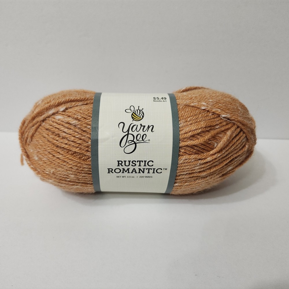 Yarn Bee Rustic Romantic Yarn Pumpkin Spice 3.4 Oz