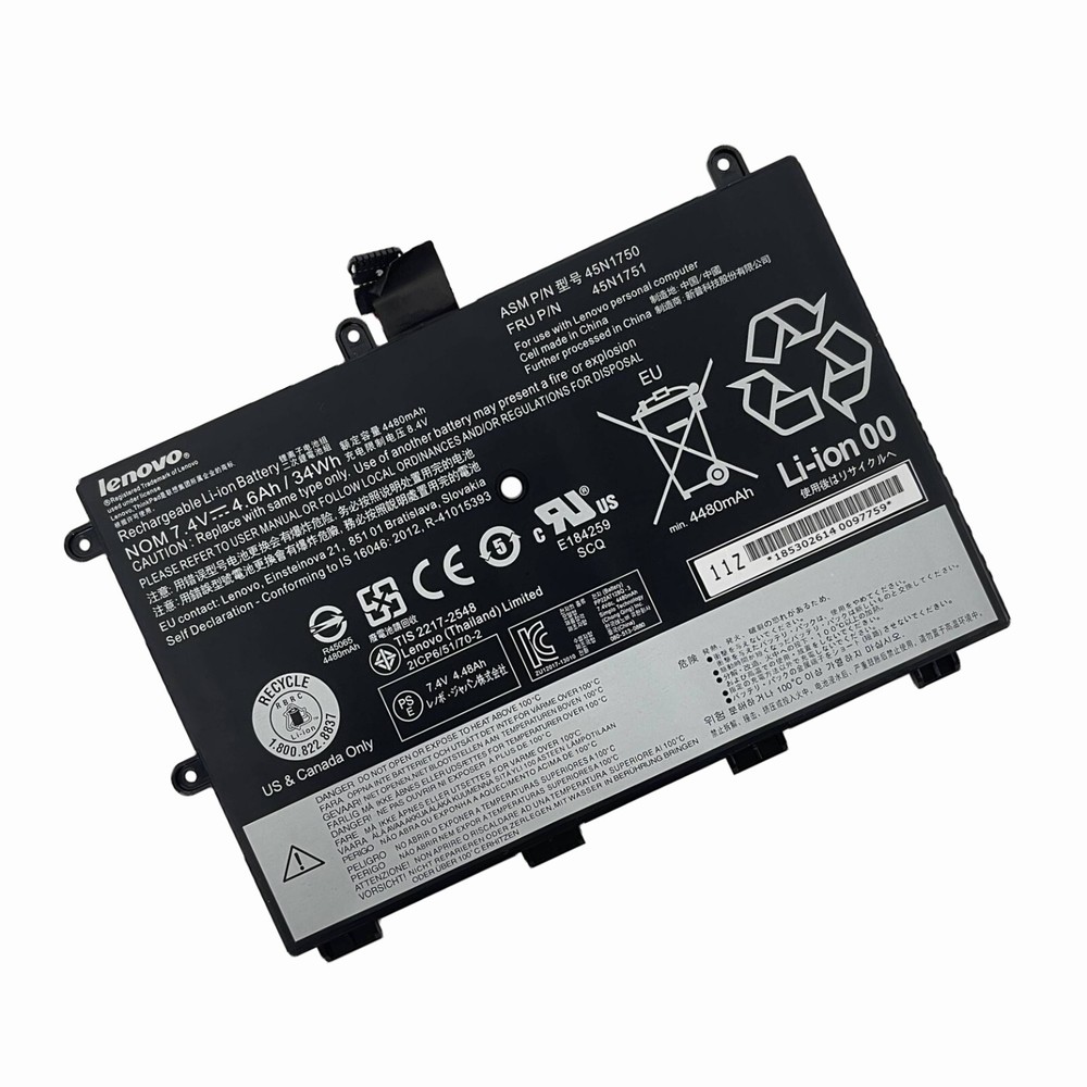 Genuine 45N1748 45N1749 45N1750 45N1751 Battery For Lenovo ThinkPad Yoga 11E OEM