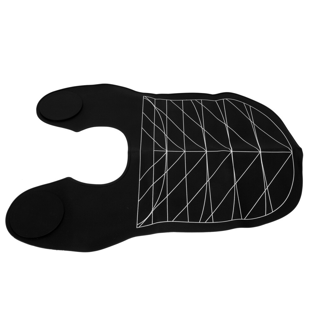 Styling Cape Hair Cutting Guide Silicone Haircut Shoulder Pads Shawl Salon Man