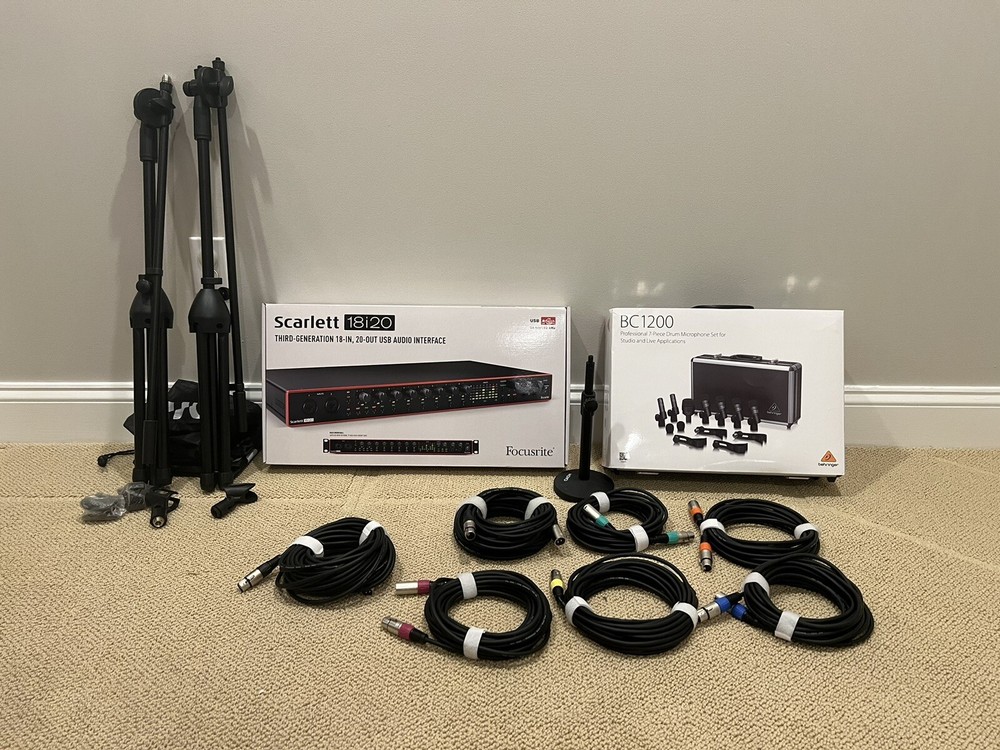 Complete Drum Kit Recording Set