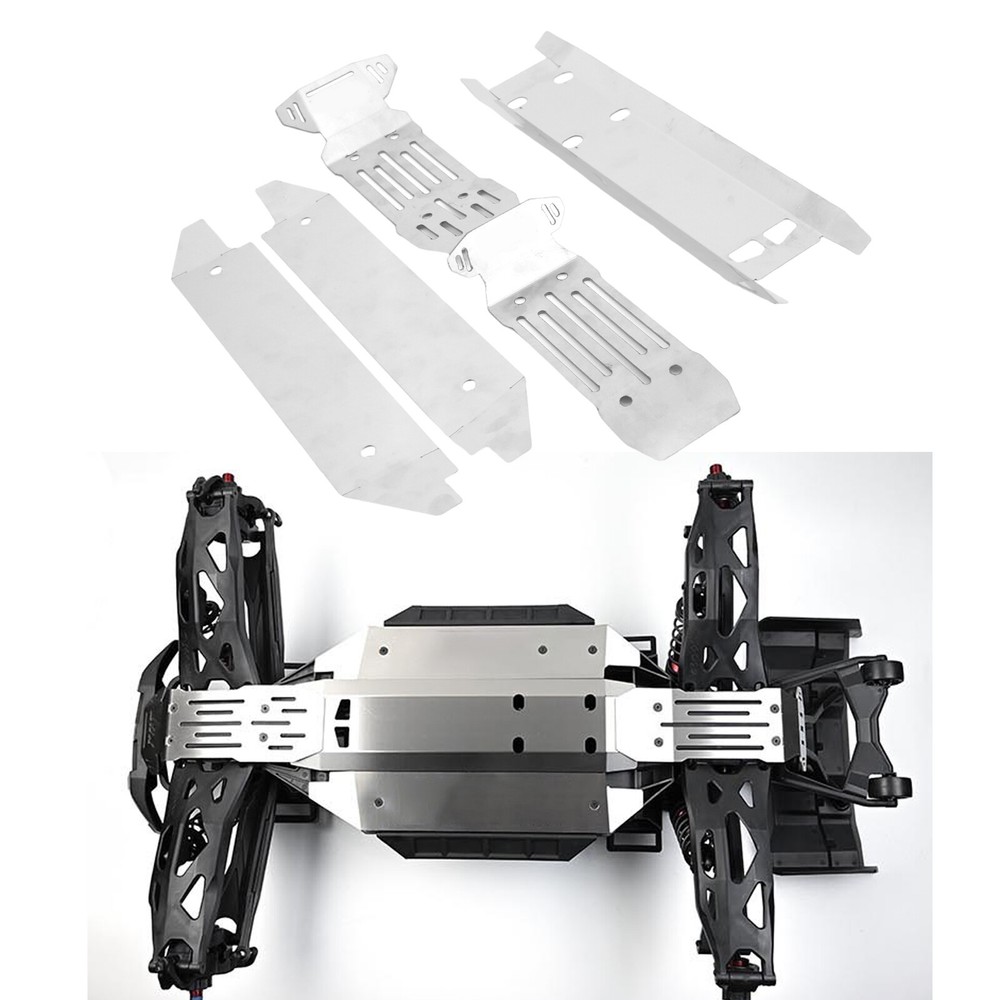 Metal Chassis Armor Skid Plate For 1/6 4WD XRT 8S 78086-4 RC Car Upgrade Newha