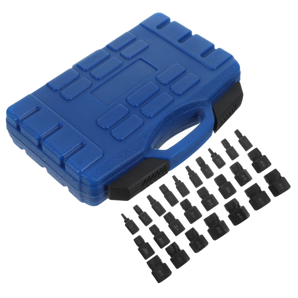 Stripped Screw Extractor Kit Nut Bolt Removal Tool Set  