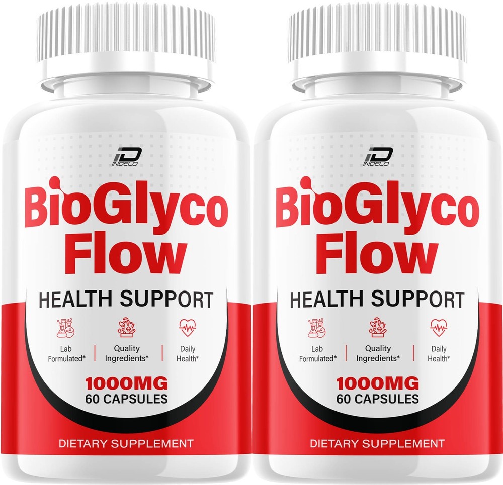 (2 Pack) BioGlyco Flow Capsules – BioGlycoFlow Natural Blend Glycogen Formula