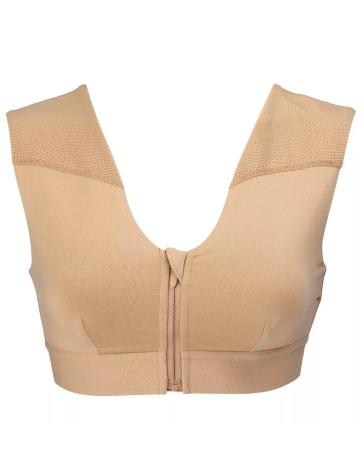 Tommie Copper® Women's Shoulder Support Compression Bra with Front Zipper 3X