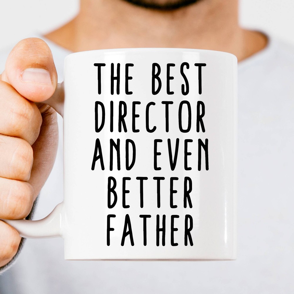 Best Director Dad Gift Mug - Professional New Director Present for Father
