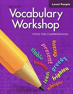 Vintage Vocabulary Workshop Paperback Book - Acceptable Condition
