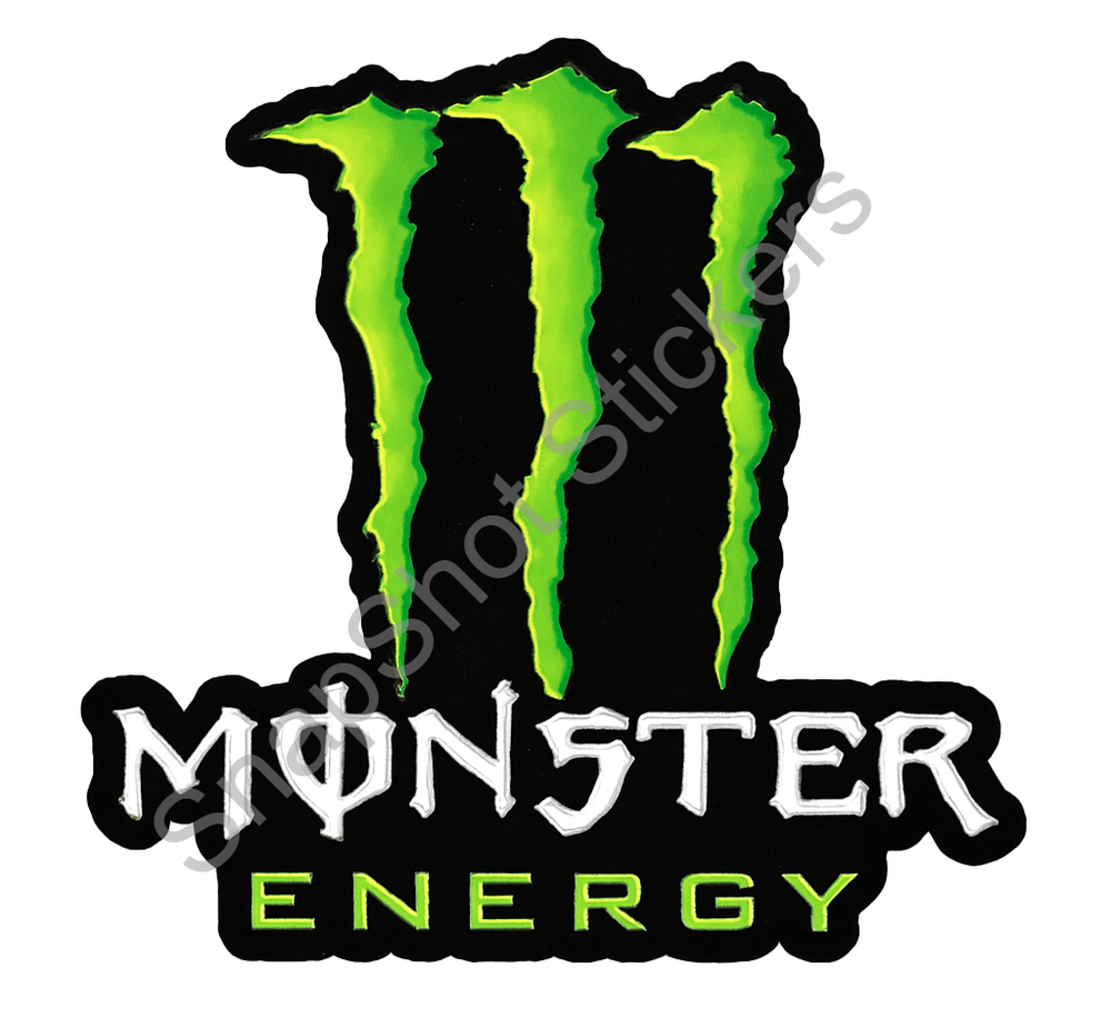 Monster Energy Drink Weatherproof Vinyl Die-Cut Sticker Decal 01