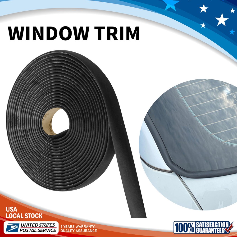 4M Car Door TrunkRubber  Seal Strip Weather Strip Edge Decoration Accessories