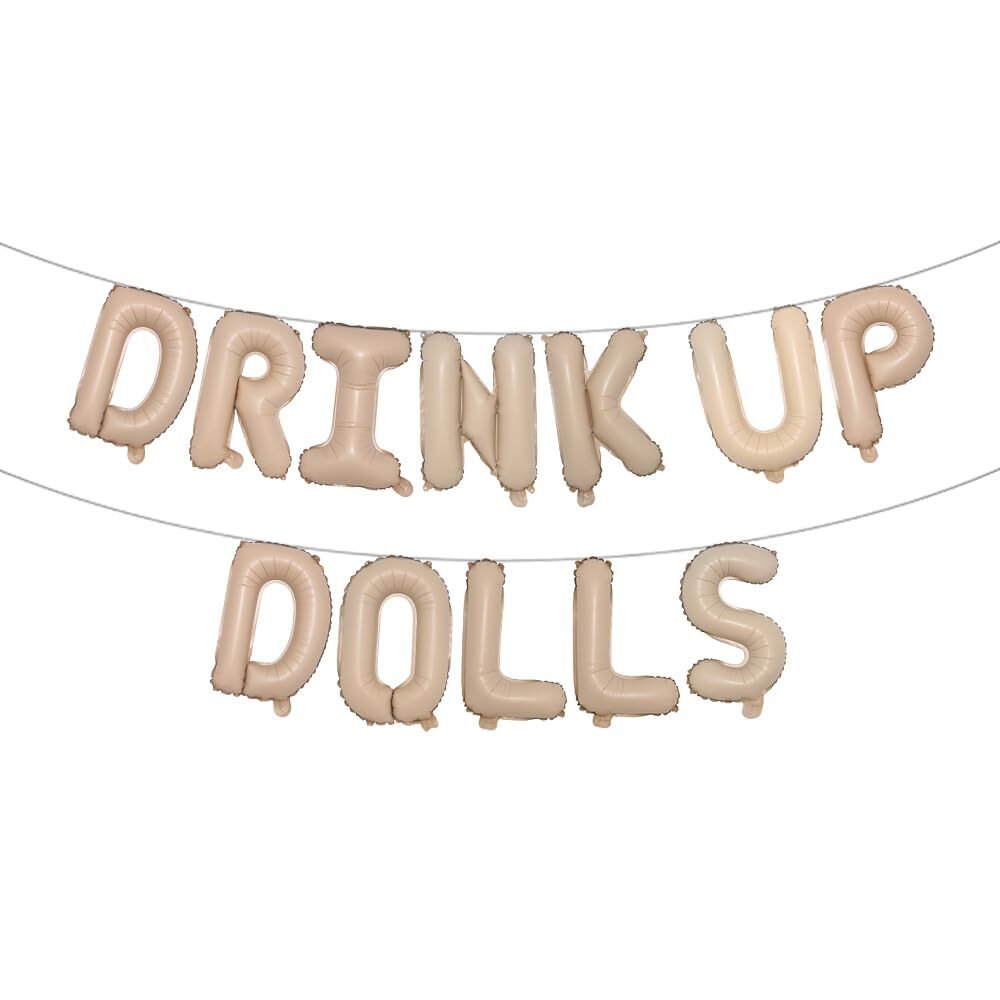 Bachelorette Party Balloons Drink Up Dolls Lets Go Girls Decor