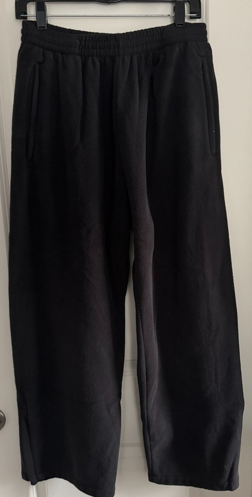 Yeezy YZY x GAP H10 Polar Fleece Pants Black - Size M BRAND NEW