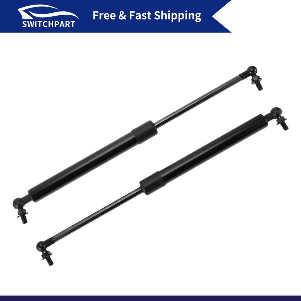 Front Hood Lift Supports Struts for Toyota Supra 1986-1992 Gas Spring Black 2Pcs