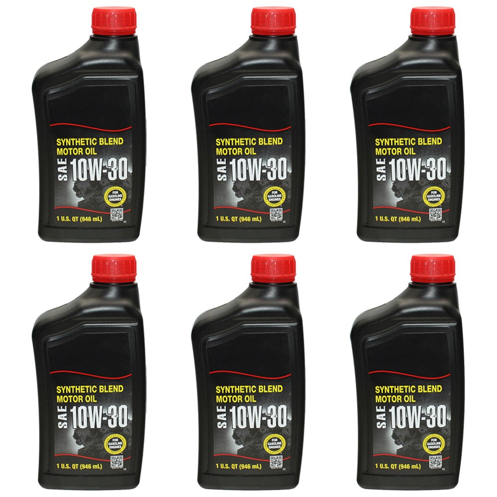 Qty 6: Engine Oil Quart  Fits Kawasaki Replaces 99969-6081