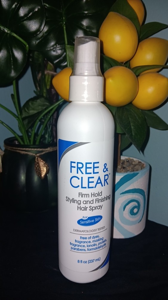 NEW SEALED Vanicream free & clear Hair Spray For Sensitive Skin FIRM HOLD 8 Oz