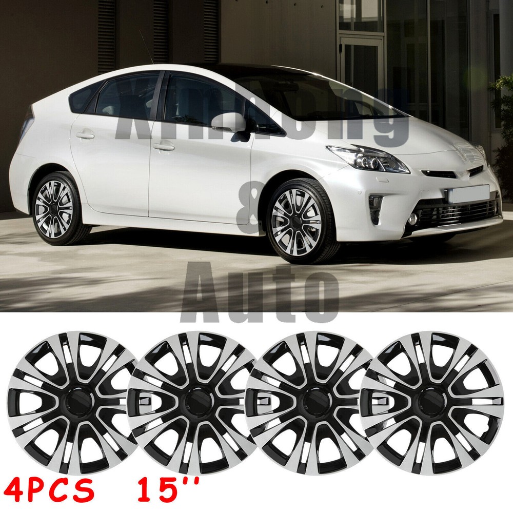 Toyota Prius 2010-2015 15 Inch Hubcaps Wheel Covers for Steel Rims