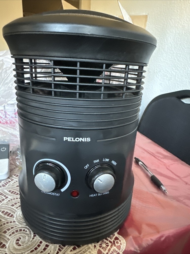 Pelonis 1500-Watt 360 Surround Fan Heater !