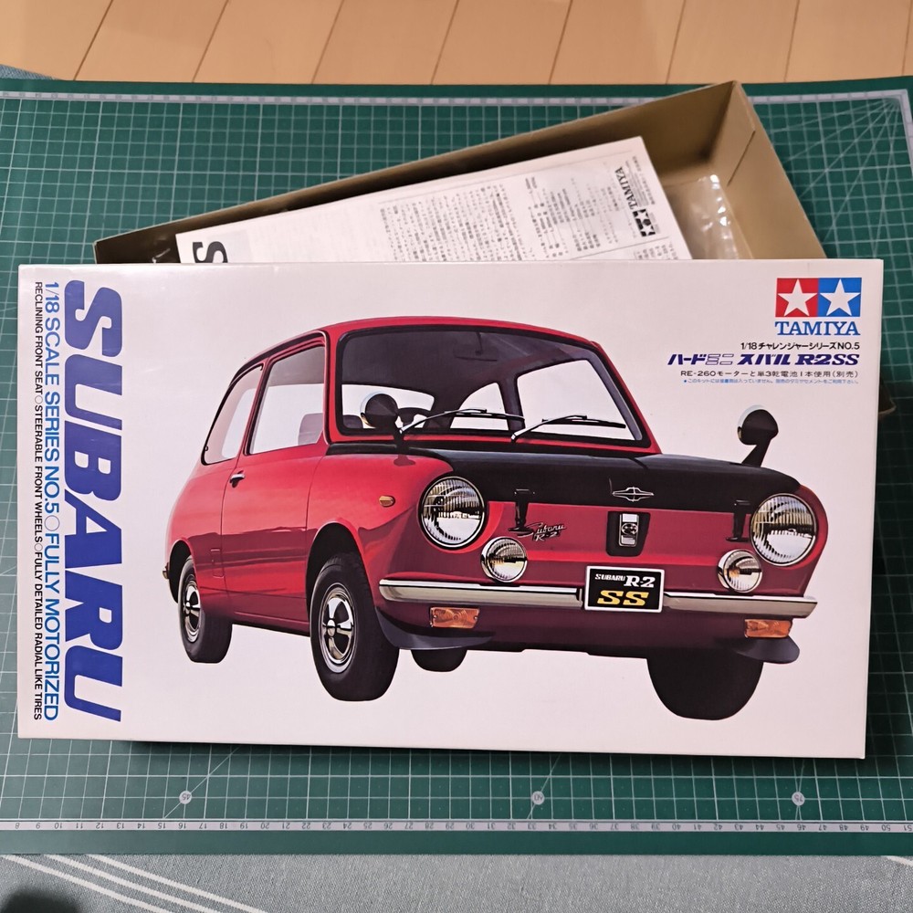 Tamiya 1/18 Subaru Hard Mini R-2 SS 1/18 Scale Series No.5