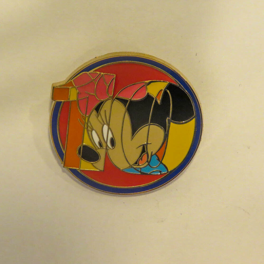 Disney Minnie Mouse 10 Years of Pin Trading Pin