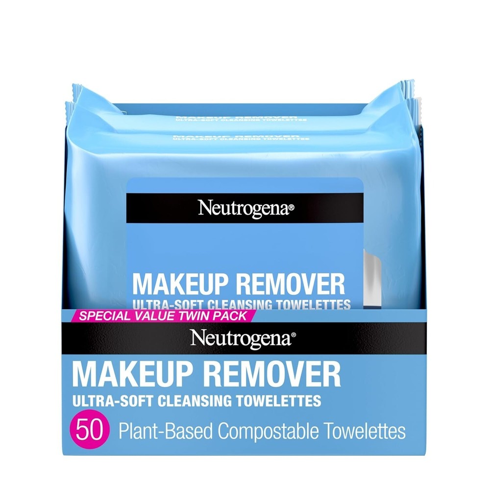 Neutrogena Gentle Daily Facial Cleansing Wipes for Makeup Removal