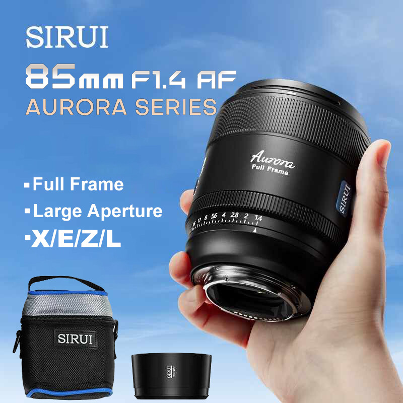 Sirui 85mm F1.4 Full-Frame AF Lens for Sony Fuji Nikon L-Mount