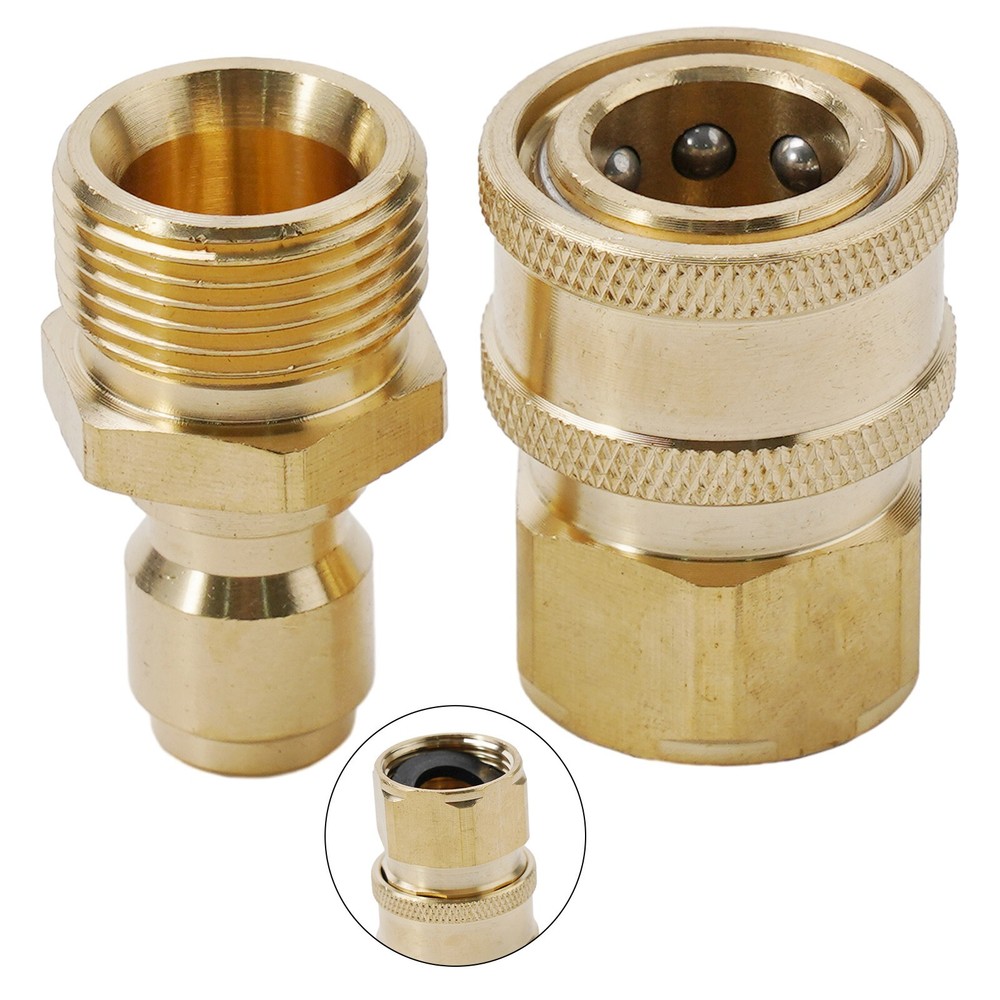 Quick Connect Nozzles Replacement Accessories 3/8 M22 Ball Lock Design