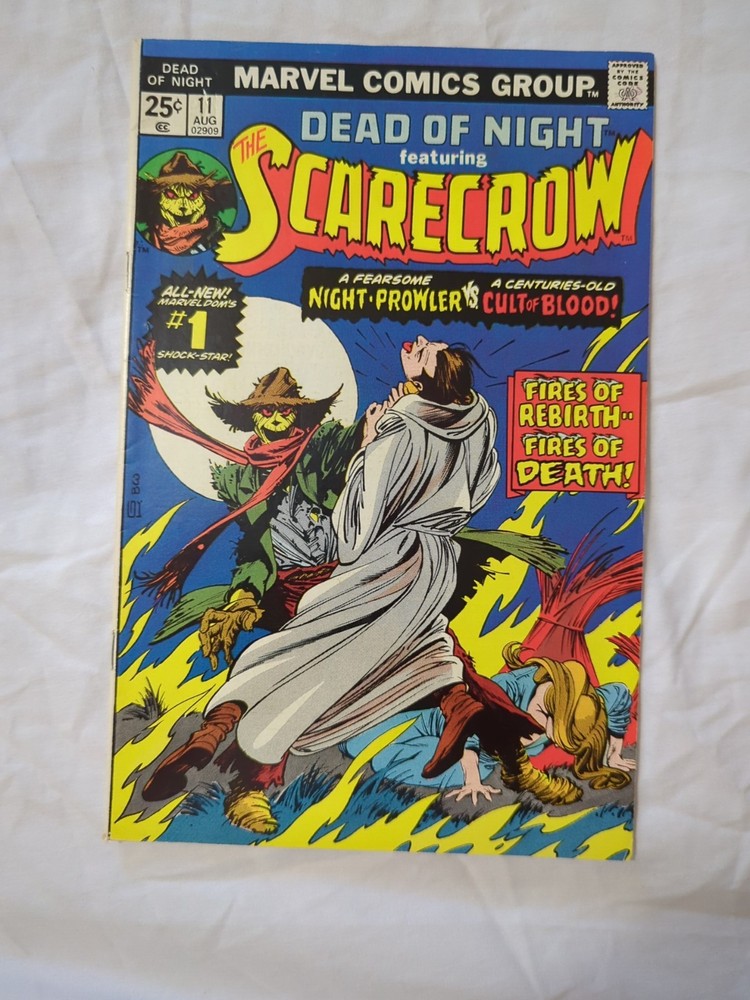 Dead of Night  #11 1st Scarecrow! Marvel 1975 NM