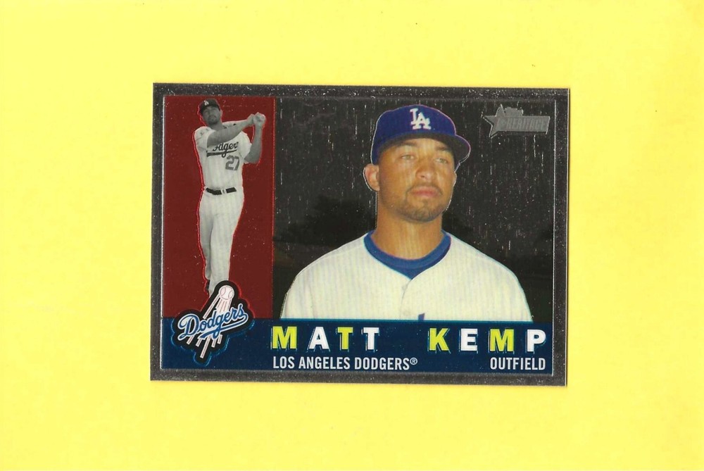 2009 Topps Heritage Chrome #C54 /1960 Matt Kemp
