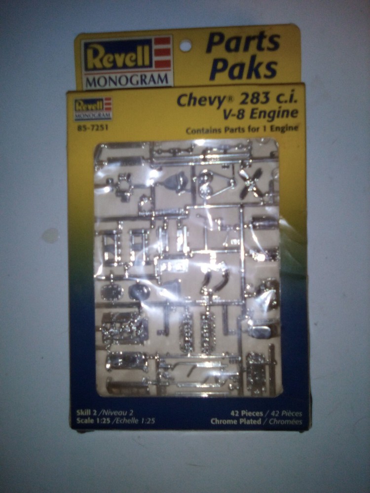 Revell Parts Paks#85-7251 Model Kit Parts