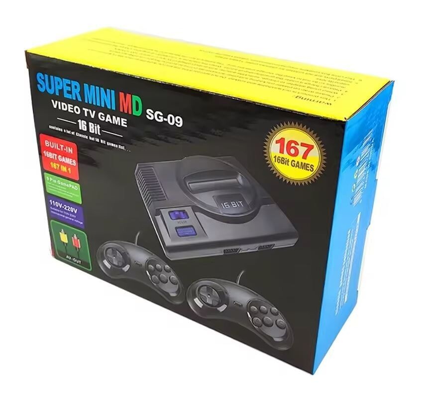 Sega Genesis Retro Gaming Console with 167 Classic 16-Bit Games