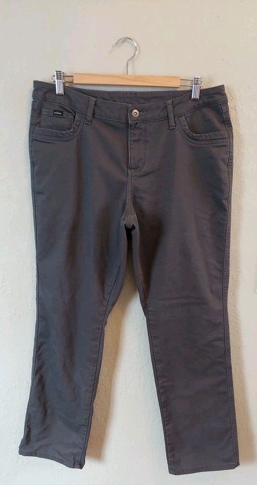 Kuhl Womens Size 16 Grey Hiking Camping Pants for Outdoor Adventures
