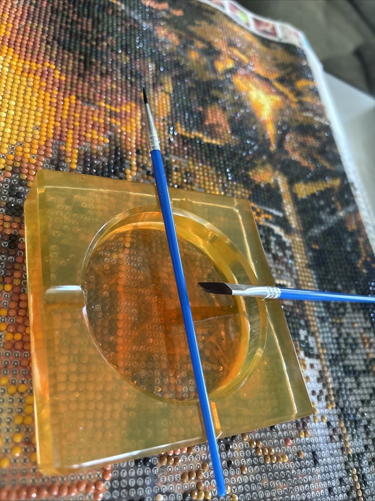 Multi-Use Resin Coaster for Paint by Numbers or Candles  